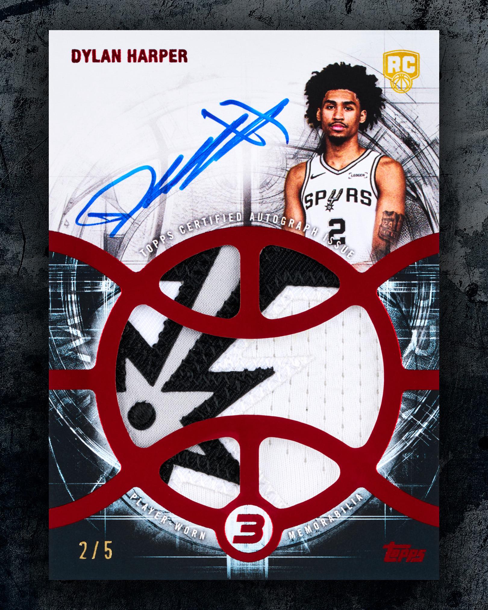 FIRST LOOK: Dylan Harper 1/1 Superfractor autograph in Topps 