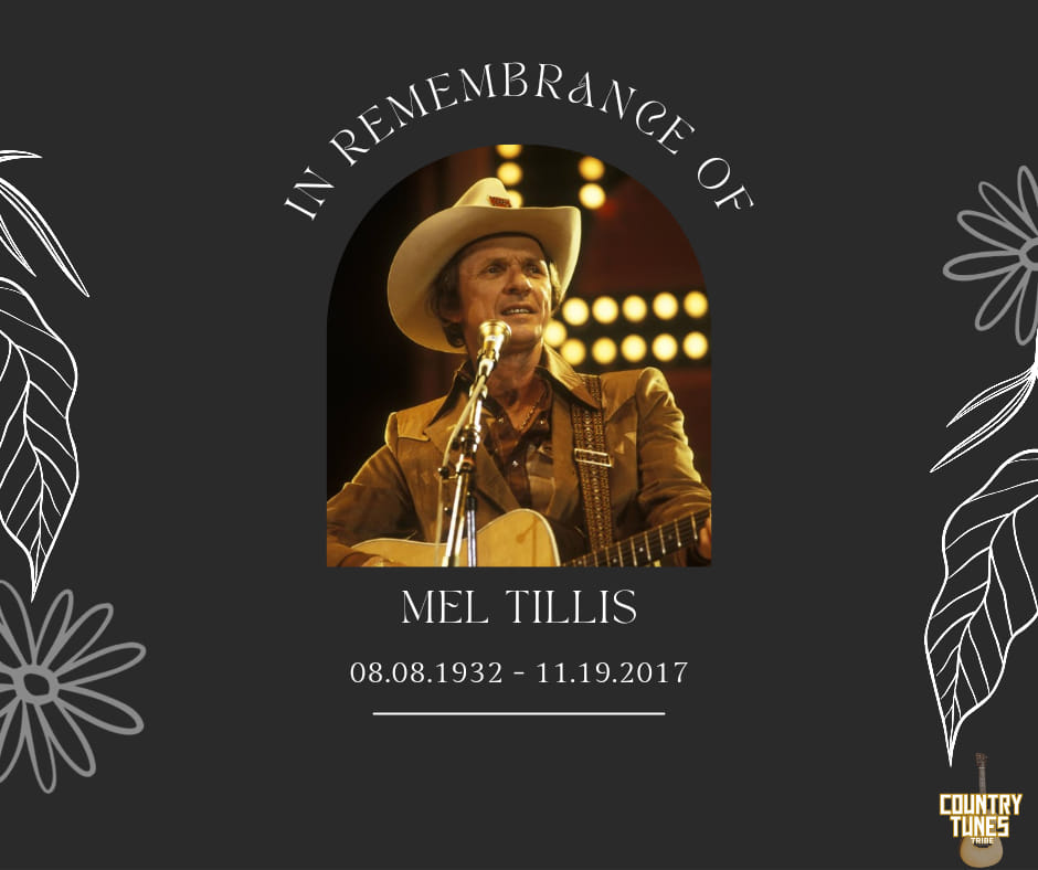 Remembering country legend Mel Tillis, who we lost 8 years ago today.