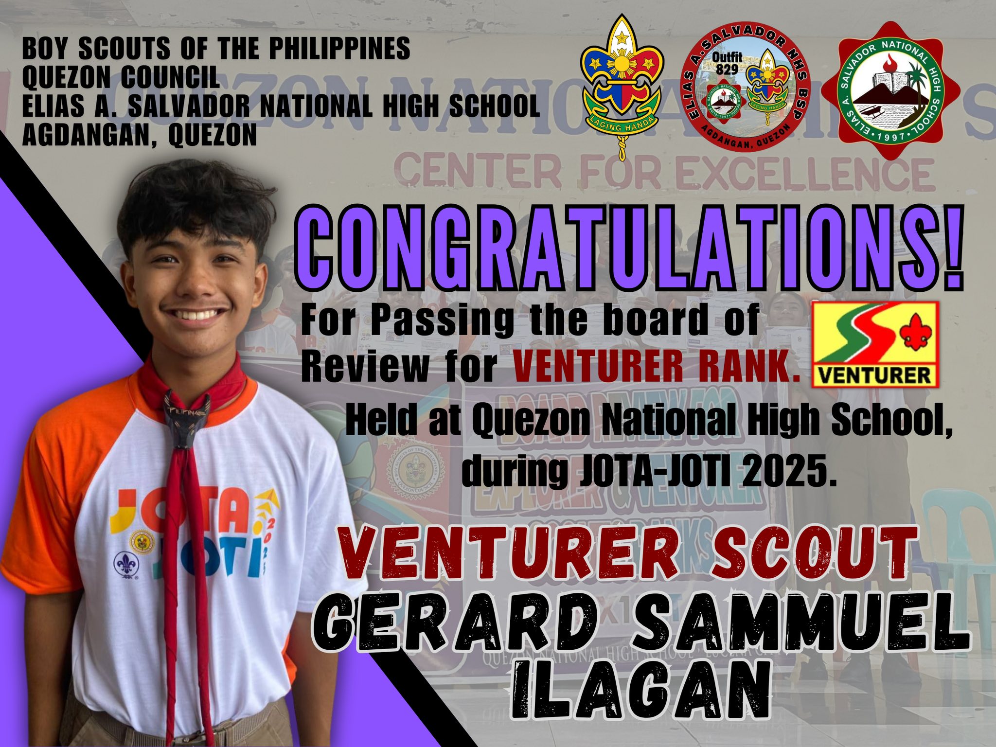 Elias A. Salvador NHS... - Elias A. Salvador NHS BSP - 829