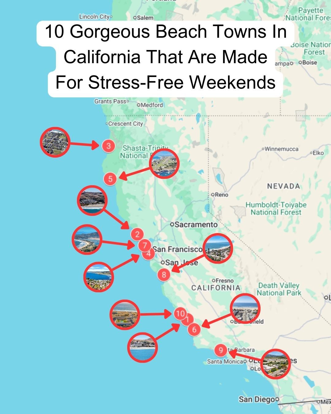 California - These gorgeous beach towns are perfect for stress-free ...