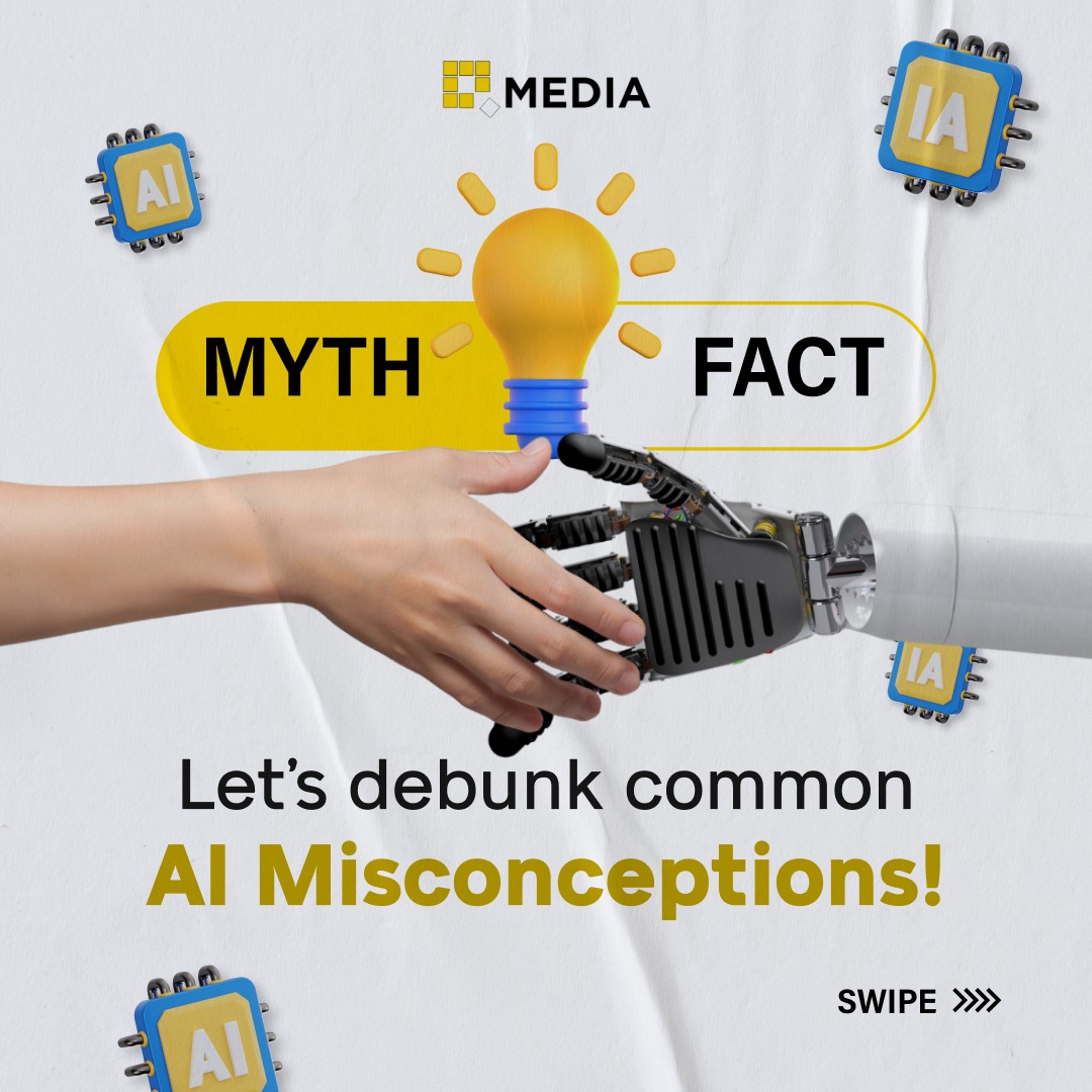 Qube Media - 🚀 AI Myth vs. Fact: Let’s Set the Record... | Facebook
