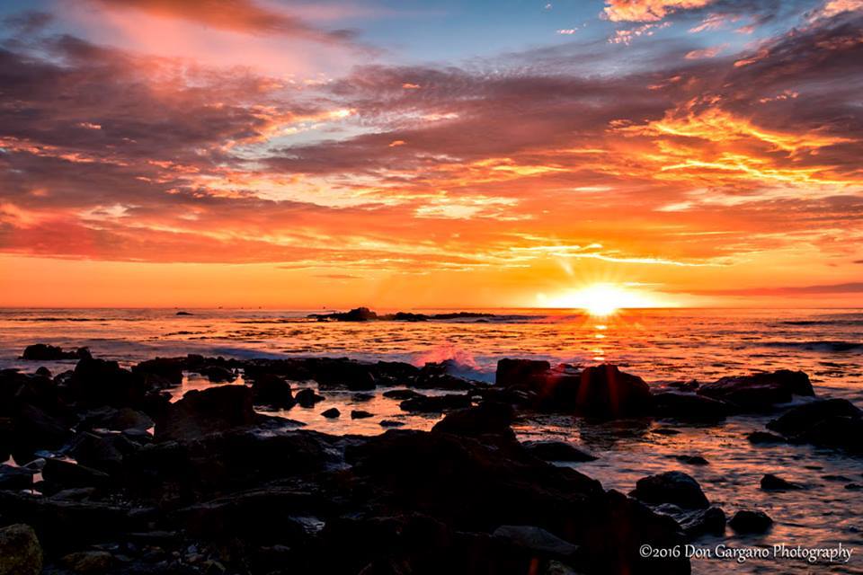 I Love - An astounding sunrise over Rye Beach, New Hampshire (Photo by ...