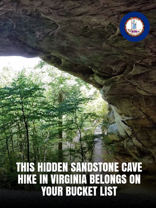 I Love - This Hidden Sandstone Cave Hike In Virginia Belongs On Your ...
