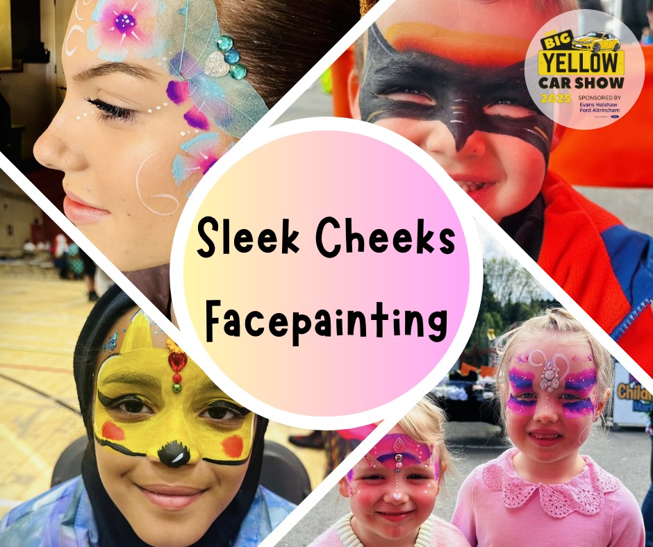 🎨 Sleek Cheeks Facepainting at... - The Big Yellow Car Show | Facebook