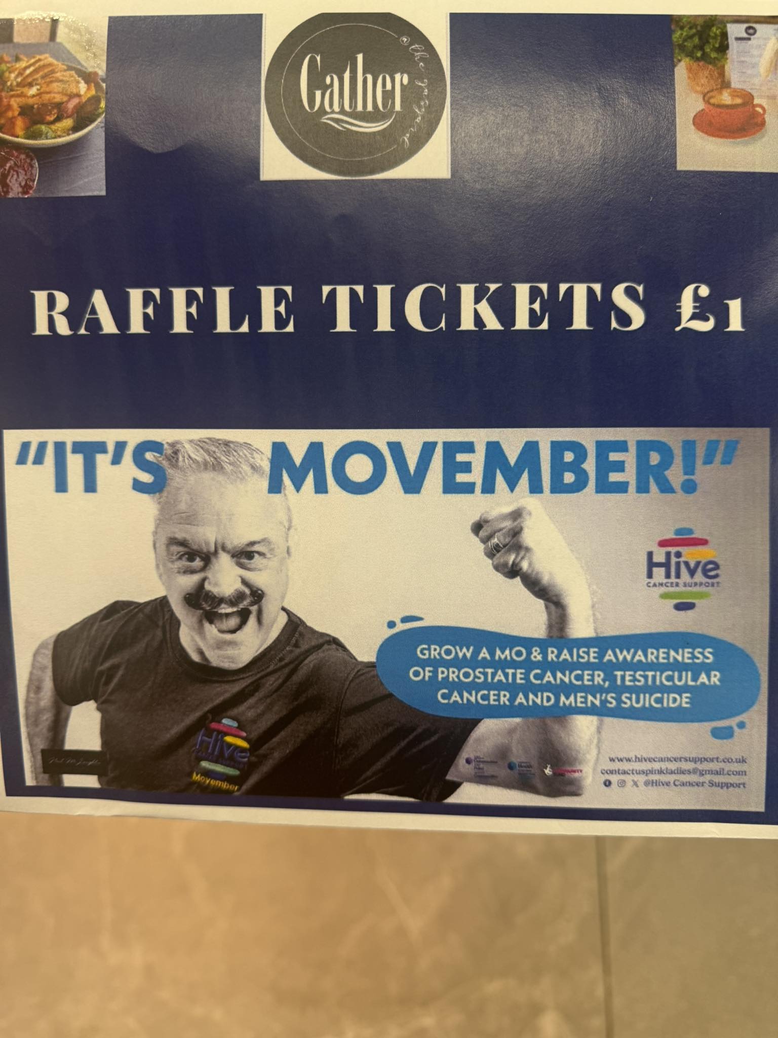 Gather - 🎁 RAFFLE TIME! For just £1 a ticket, you could win a Christmas ...