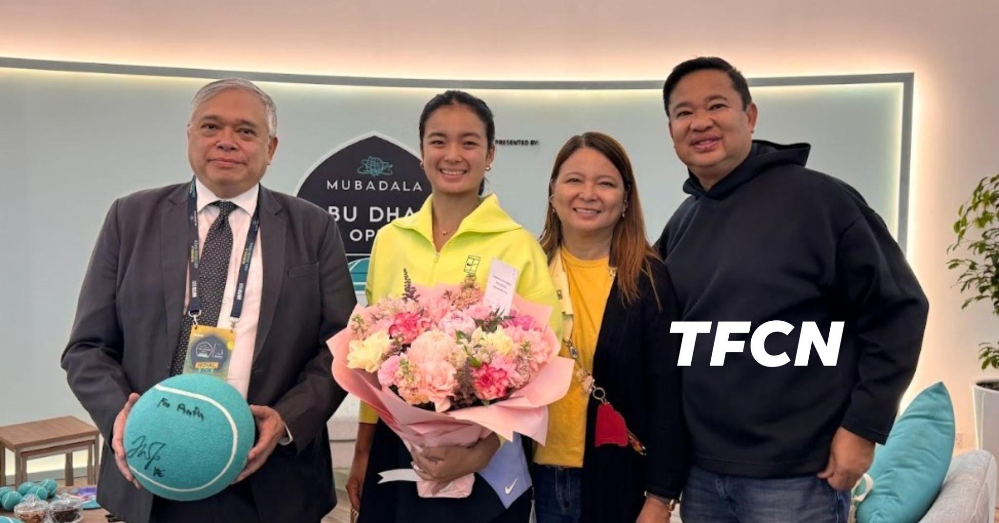 The Filipino - In photo: Ambassador Alfonso Ferdinad Ver, Alex Eala ...