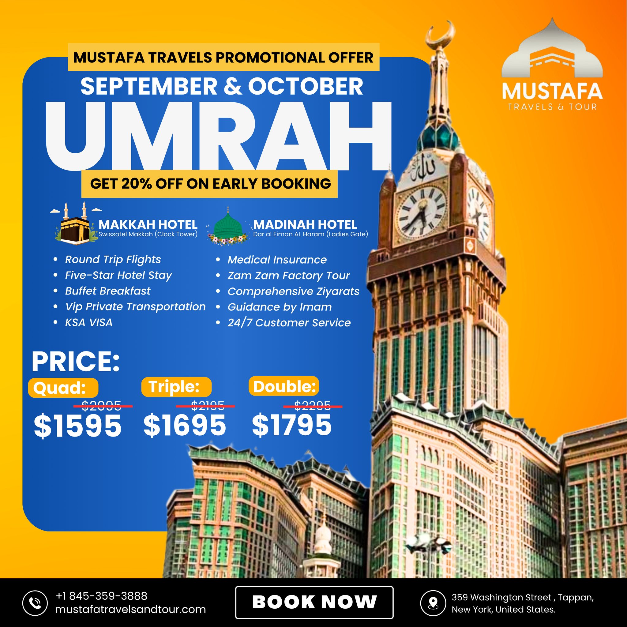 Mustafa - 🌟 𝐄𝐀𝐑𝐋𝐘 𝐁𝐈𝐑𝐃 𝐔𝐌𝐑𝐀𝐇 𝐎𝐅𝐅𝐄𝐑! 🌟 ️ 𝐒𝐄𝐏𝐓𝐄𝐌𝐁𝐄𝐑 & 𝐎𝐂𝐓𝐎𝐁𝐄𝐑 𝐃𝐞𝐩𝐚𝐫𝐭𝐮𝐫𝐞𝐬 ...