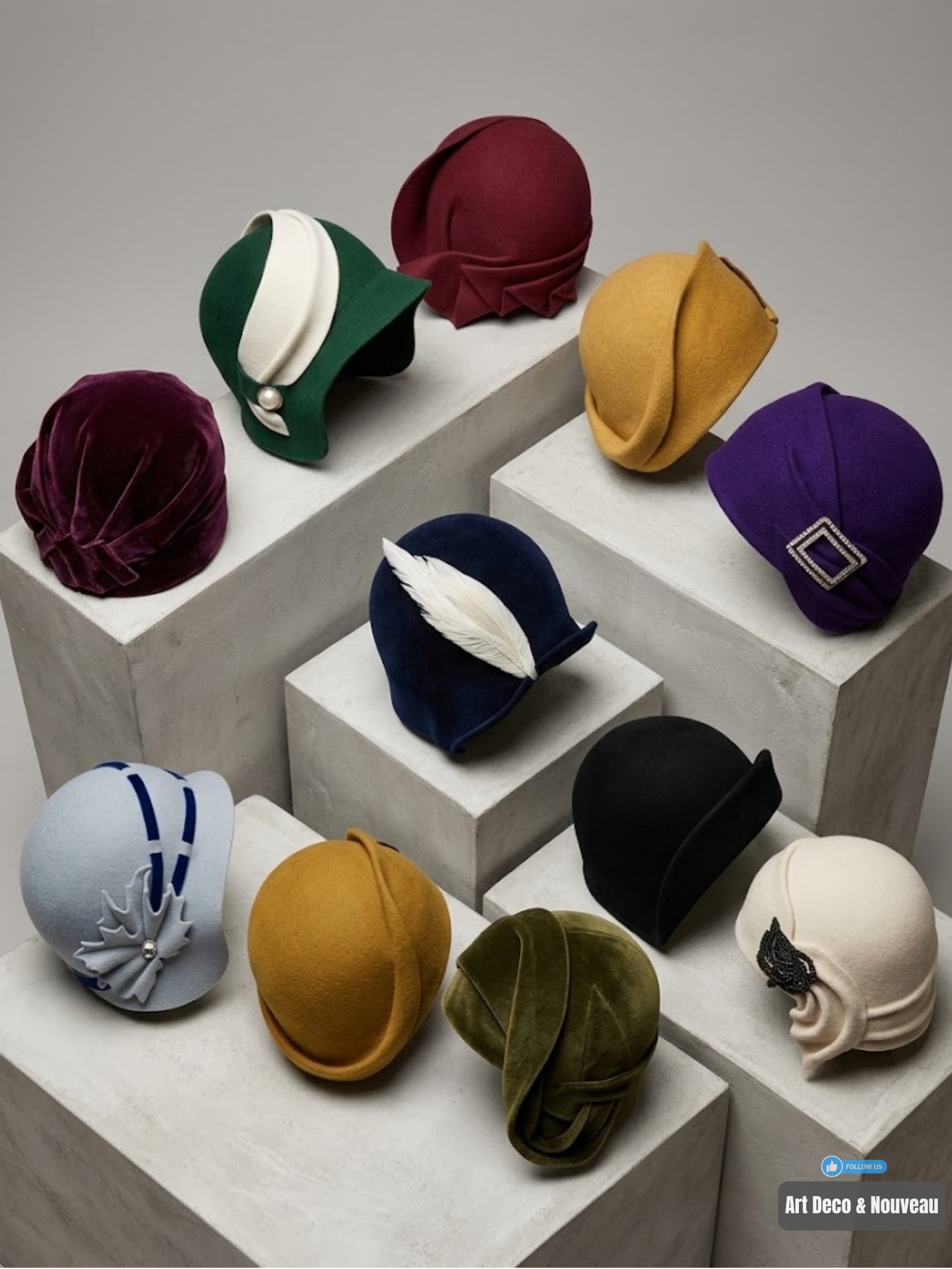 1924 Paris women's hats styles