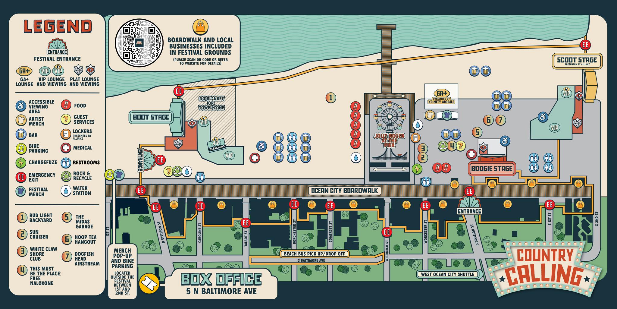 Country - Check out the official map and navigate the festival grounds ...