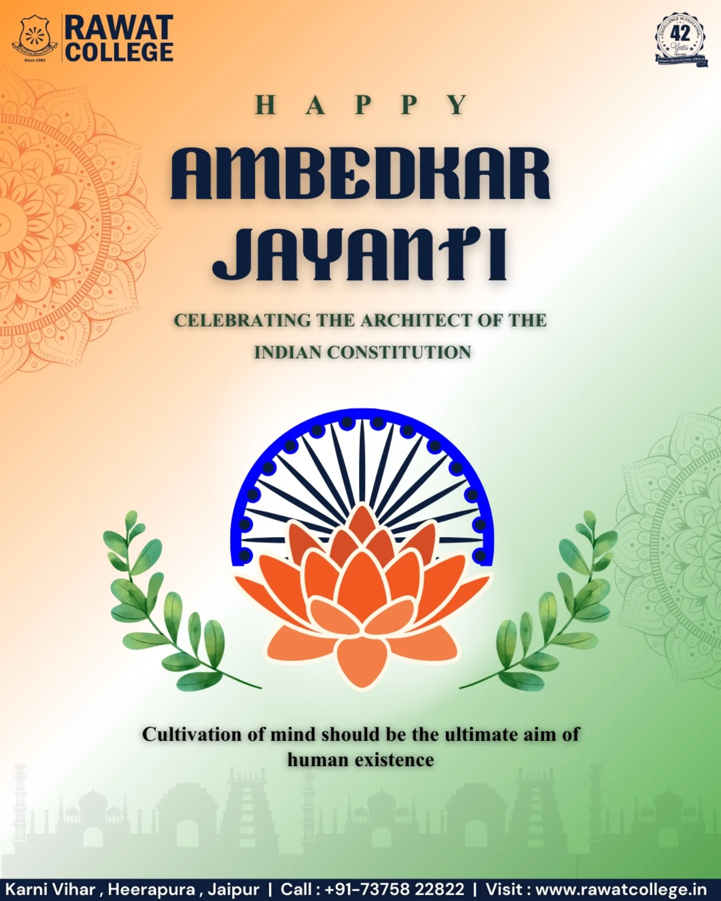 Rawat - Honoring the legacy of the architect of the Indian Constitution ...