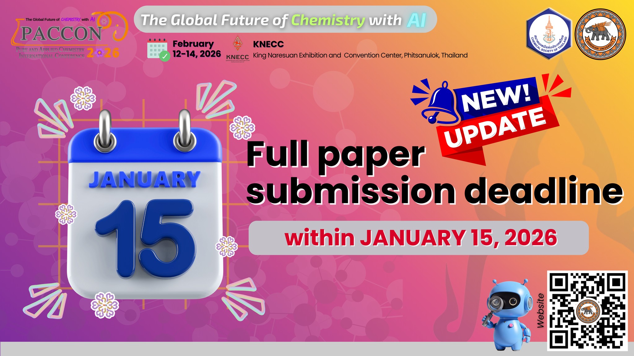 Paccon2026 - 🎉 Good news for authors‼️ The Full Paper Submission ...