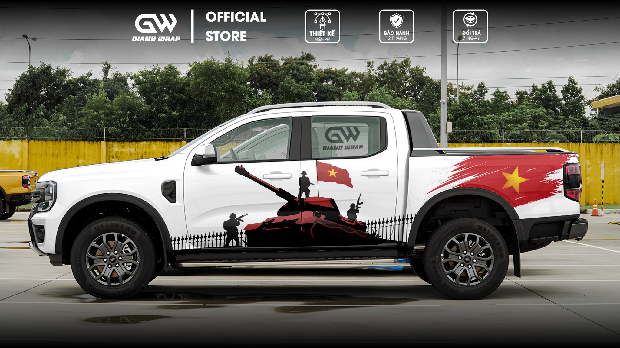 Tem Xe Bán Tải - Design &... - Tem Xe Bán Tải - Design & Wrap