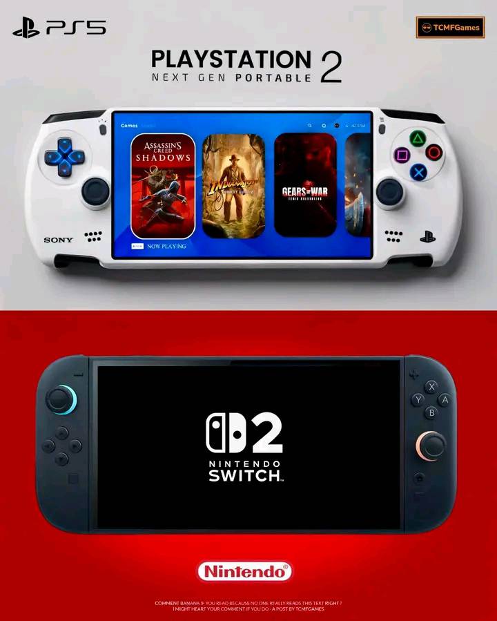 Next gen PSP 2 vs Nintendo Switch 2