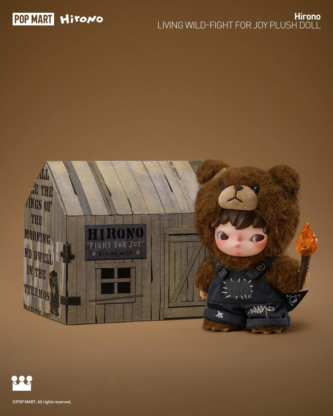 Pre-order Hirono Living Wild-垃圾桶香炉Incense burner Height：16.5
