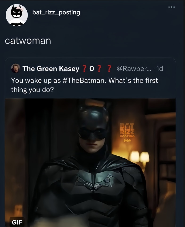Bat rizz Posting
