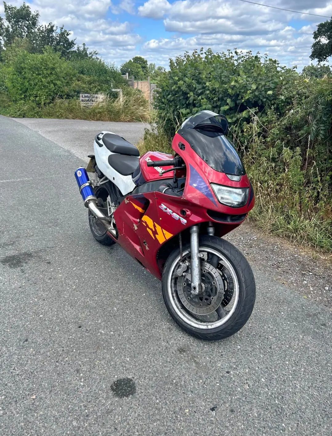 LEst Restored 1996 Kawasaki ZX6R motorcycle