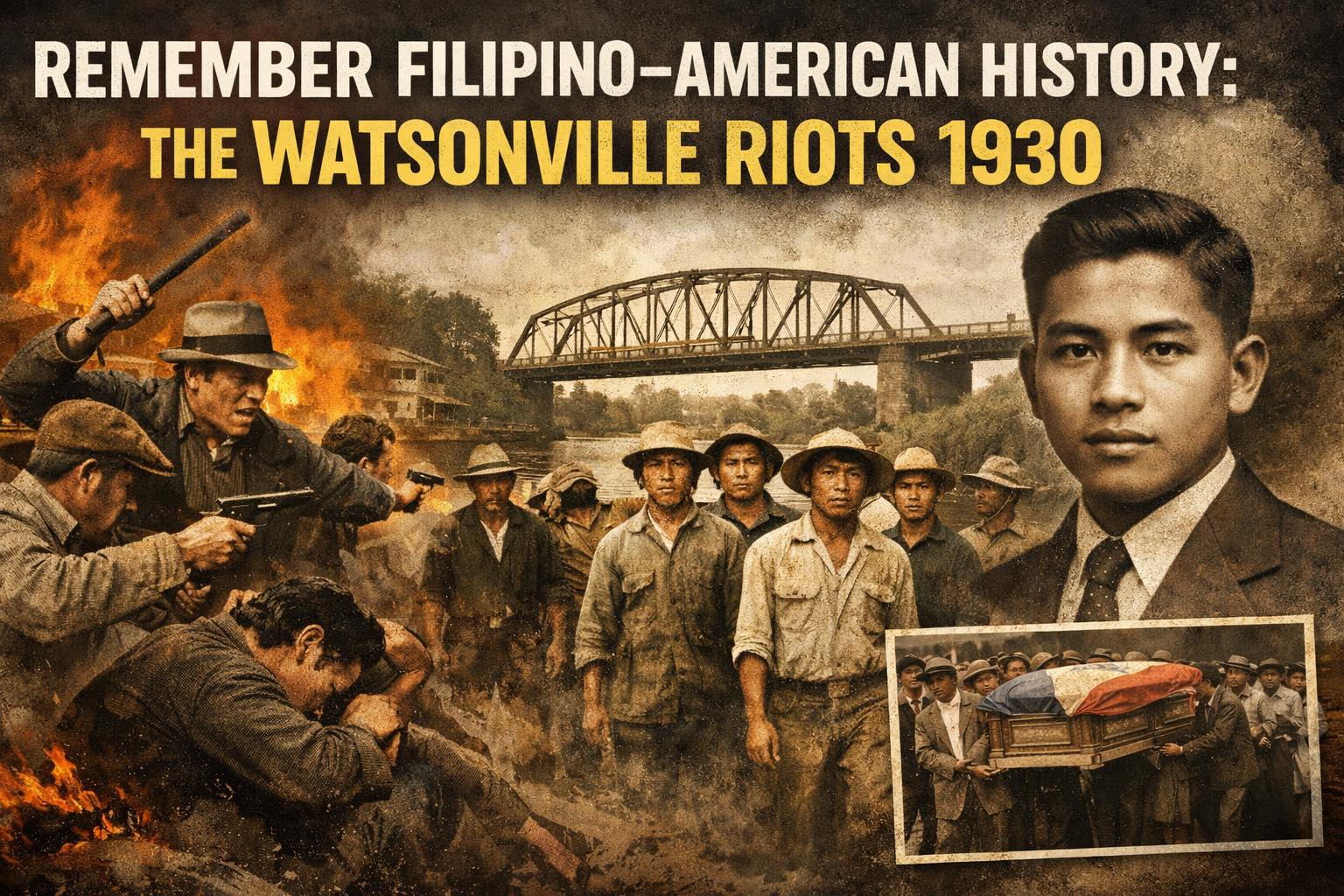 Pinas - REMEMBER FILIPINO–AMERICAN HISTORY 🇵🇭🇺🇸 The Watsonville Riots ...