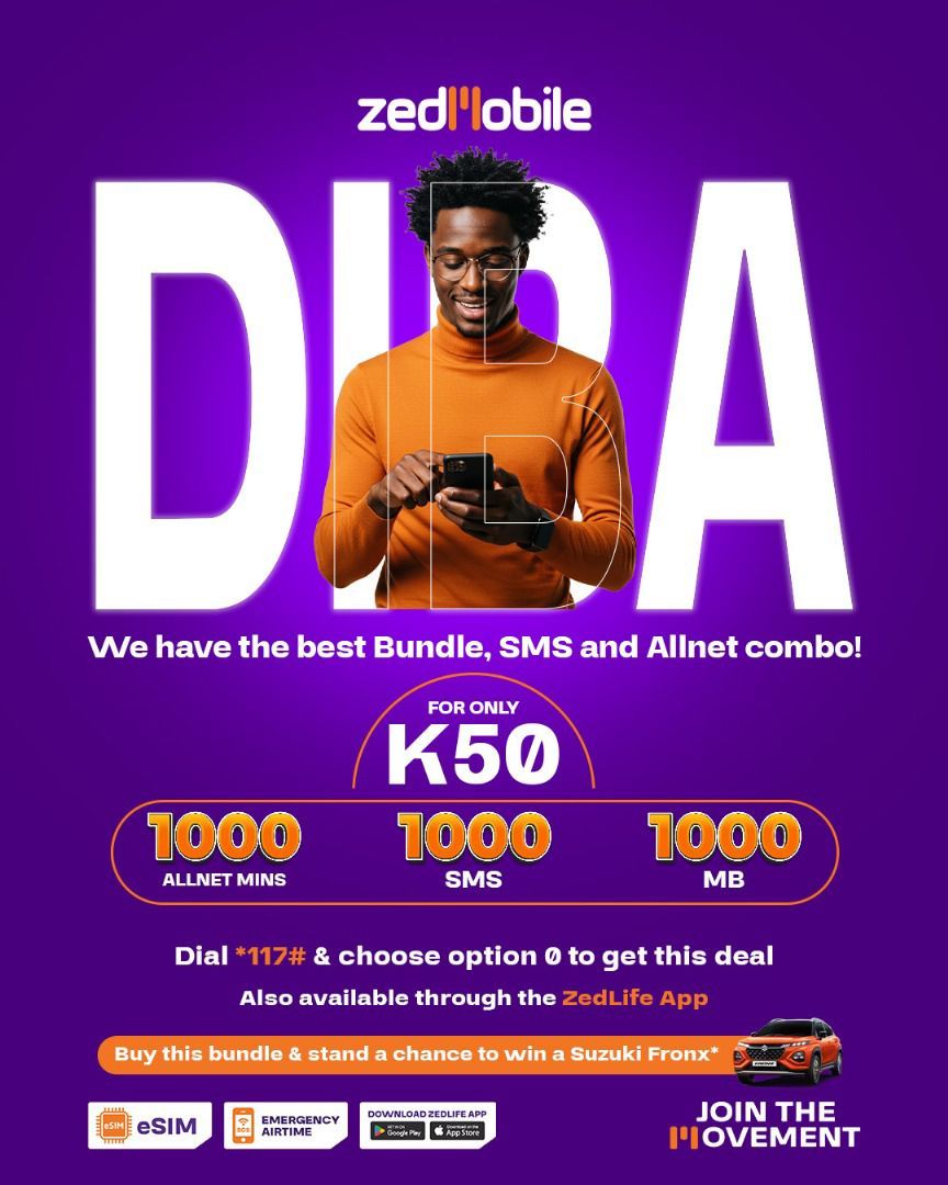 ZedMobile - K50 never looked this good! 😎 Get 1000 mins, 1000 SMS ...