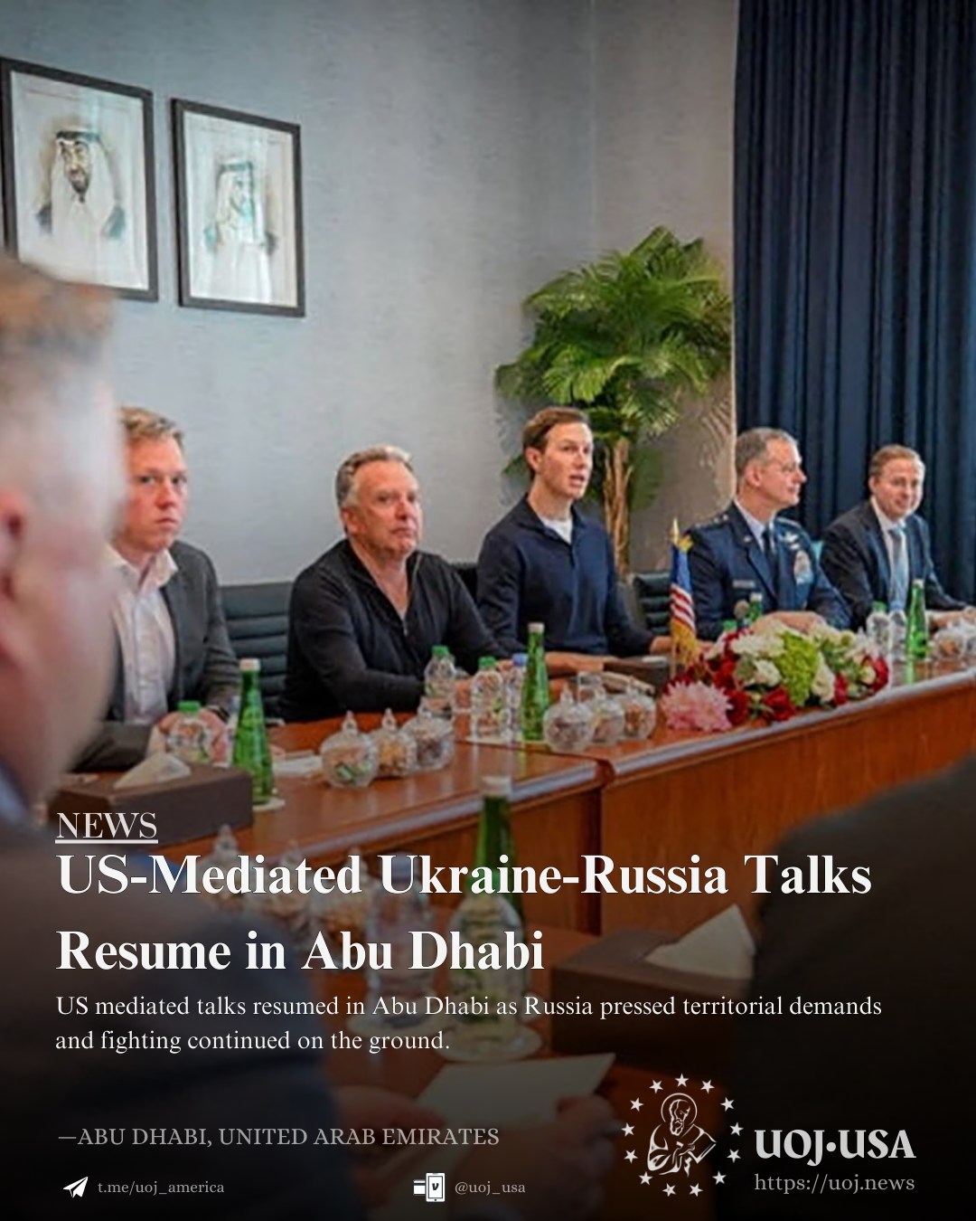 Union - ABU DHABI, UNITED ARAB EMIRATES — Ukrainian and Russian ...