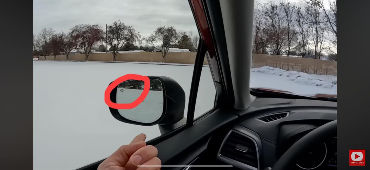Drop-In Heated Passenger Side Mirror Glass For 2019-2024 Subaru Forester & 2019-2023 Crosstrek – Direct Fit With Backing Plate