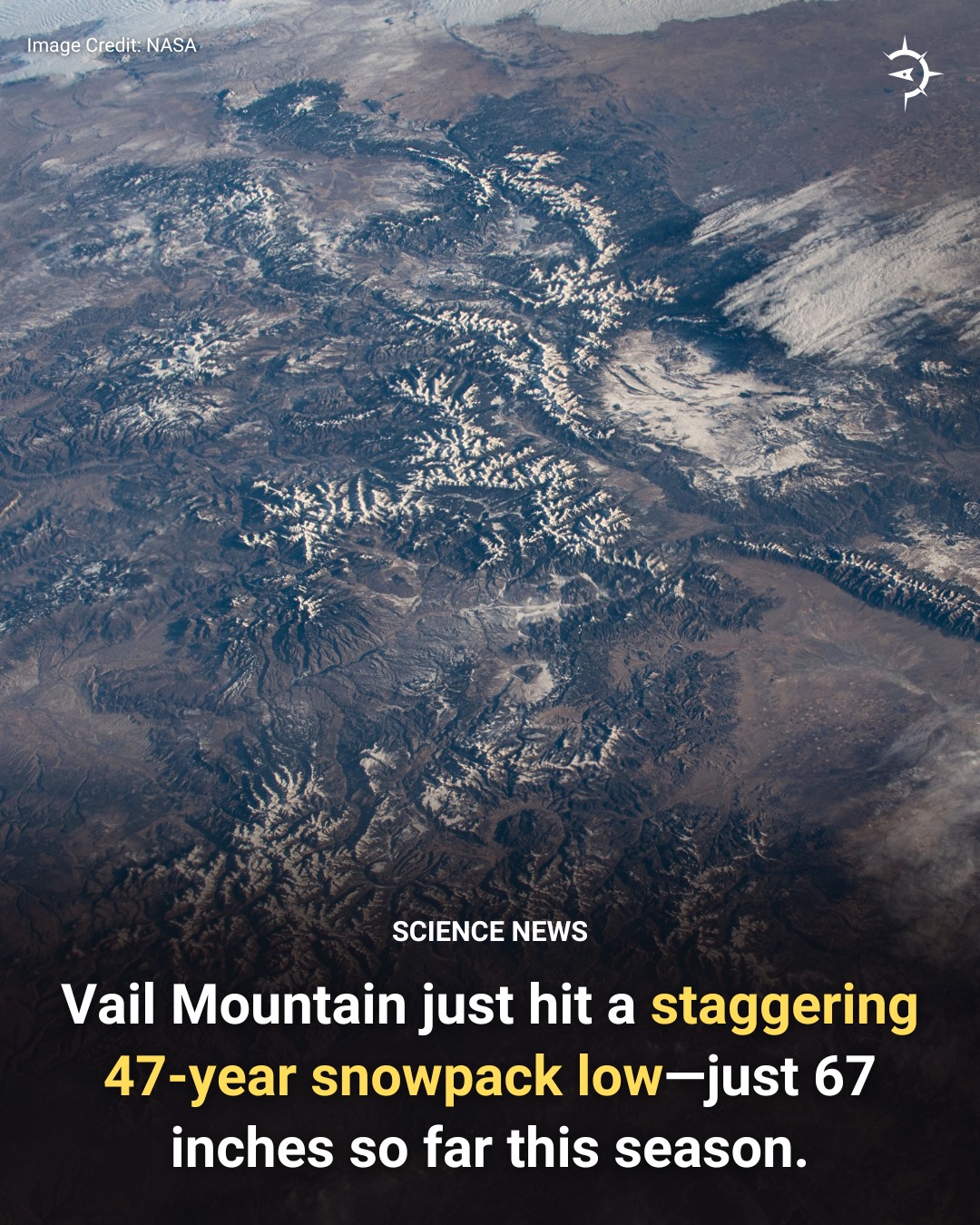 Atlas - Vail Mountain just hit a staggering 47-year low for snowpack ...