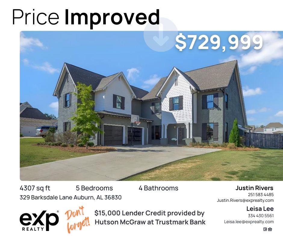 Justin Rivers Real Estate EXP realty | Opelika AL