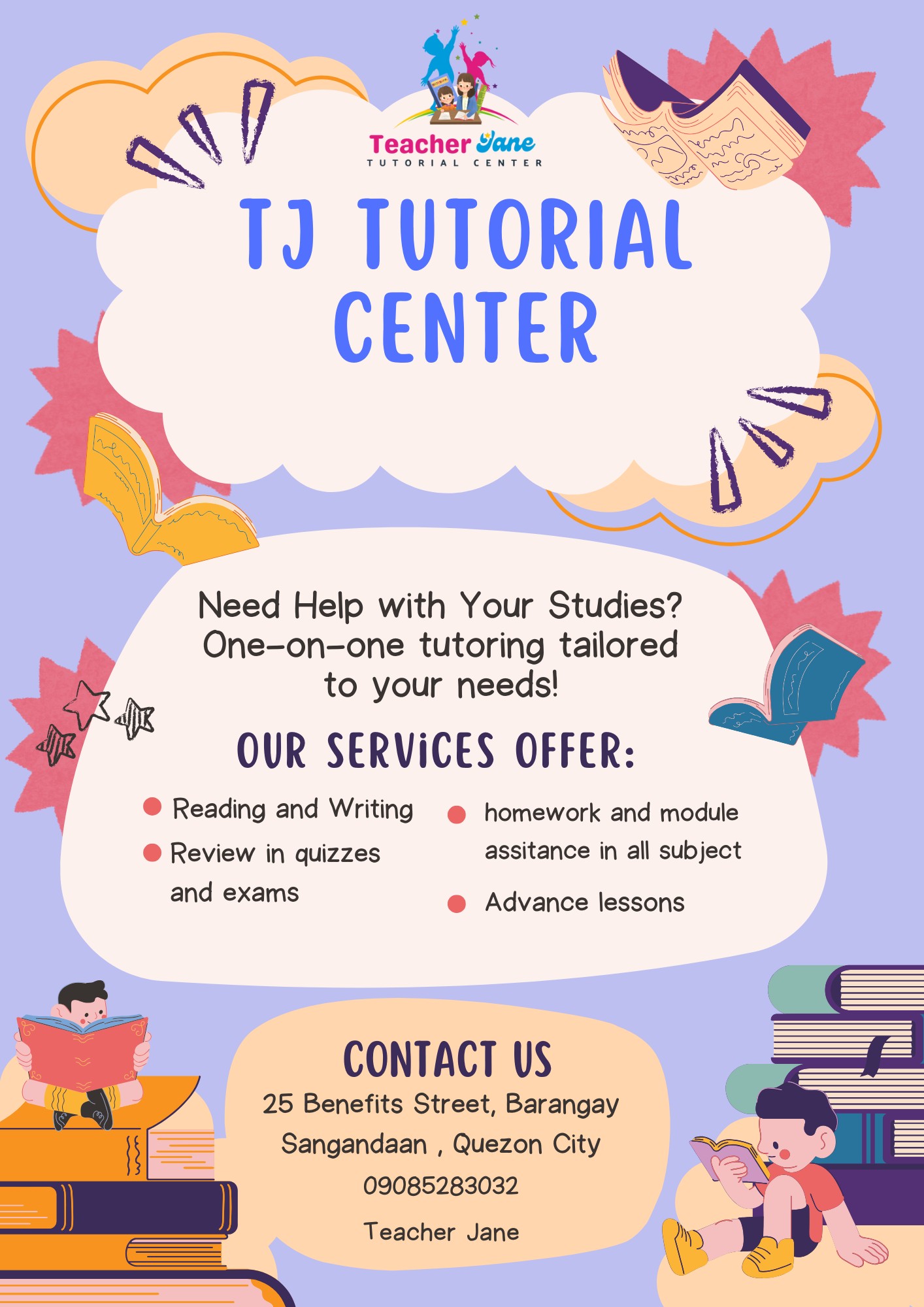 Teacher Jane Tutorial Center | Quezon City