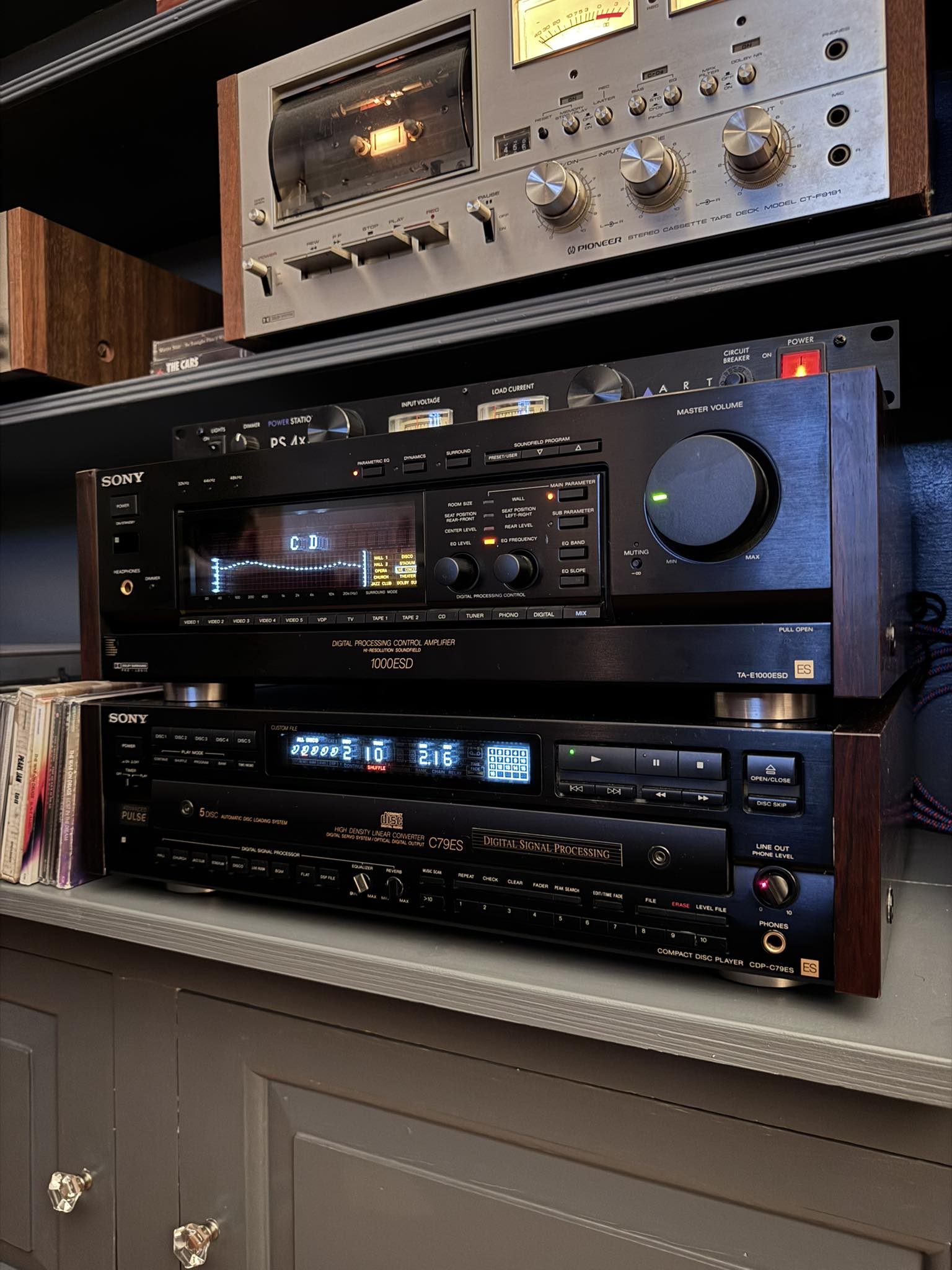 Sony STR-GX909ES receiver from the Elevated Standard line