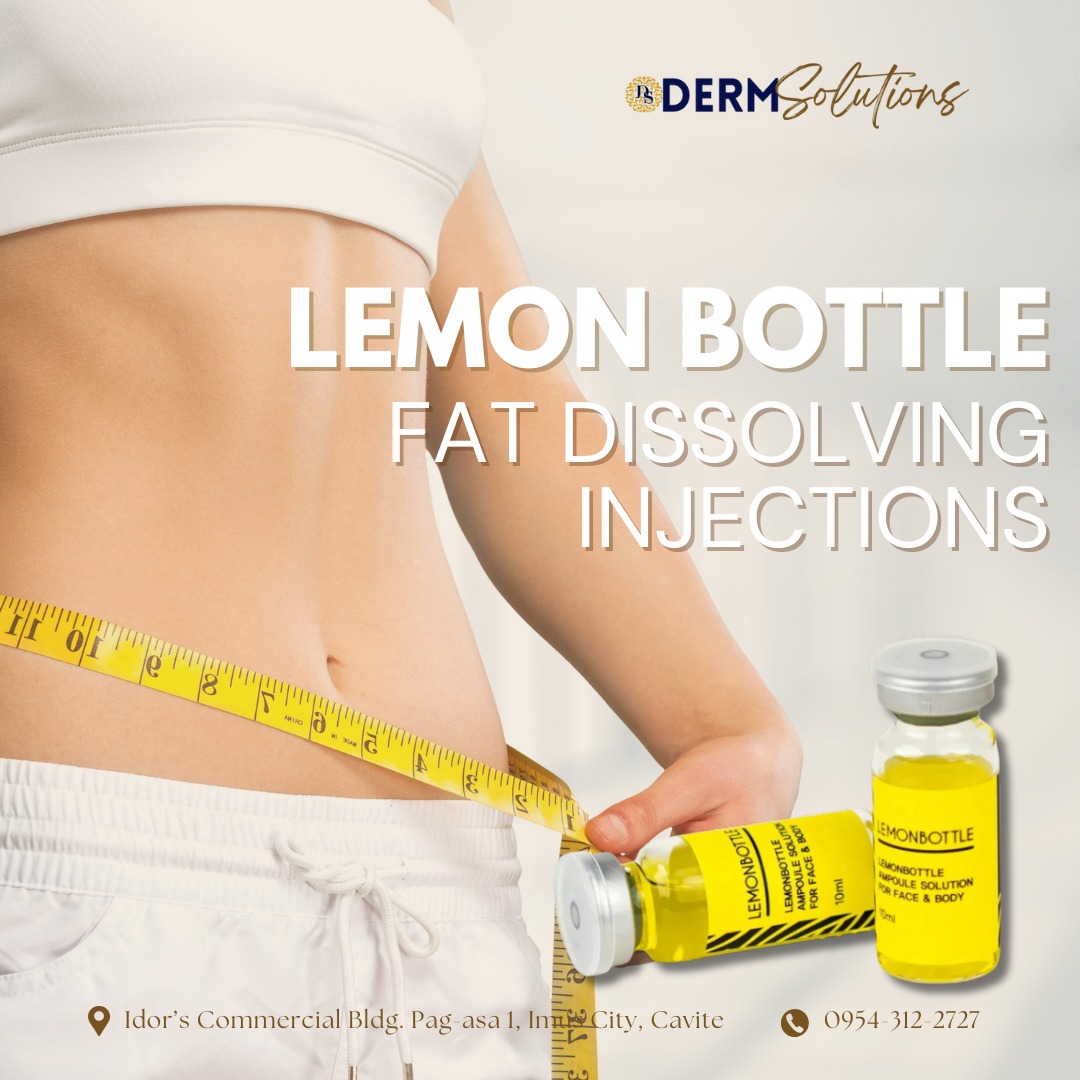 lemon bottle fat dissolving for double chin Dissolver -  Melt where it matters!