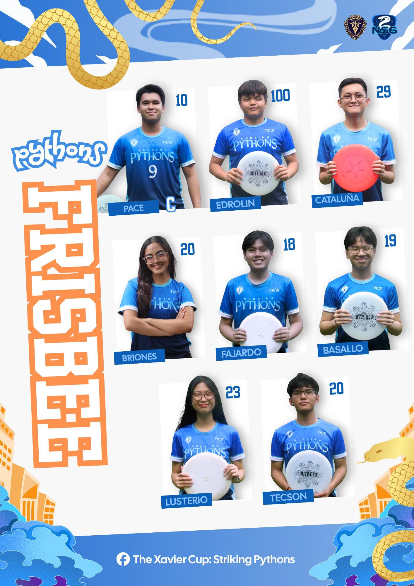 The Xavier Cup:... - The Xavier Cup: Striking Pythons