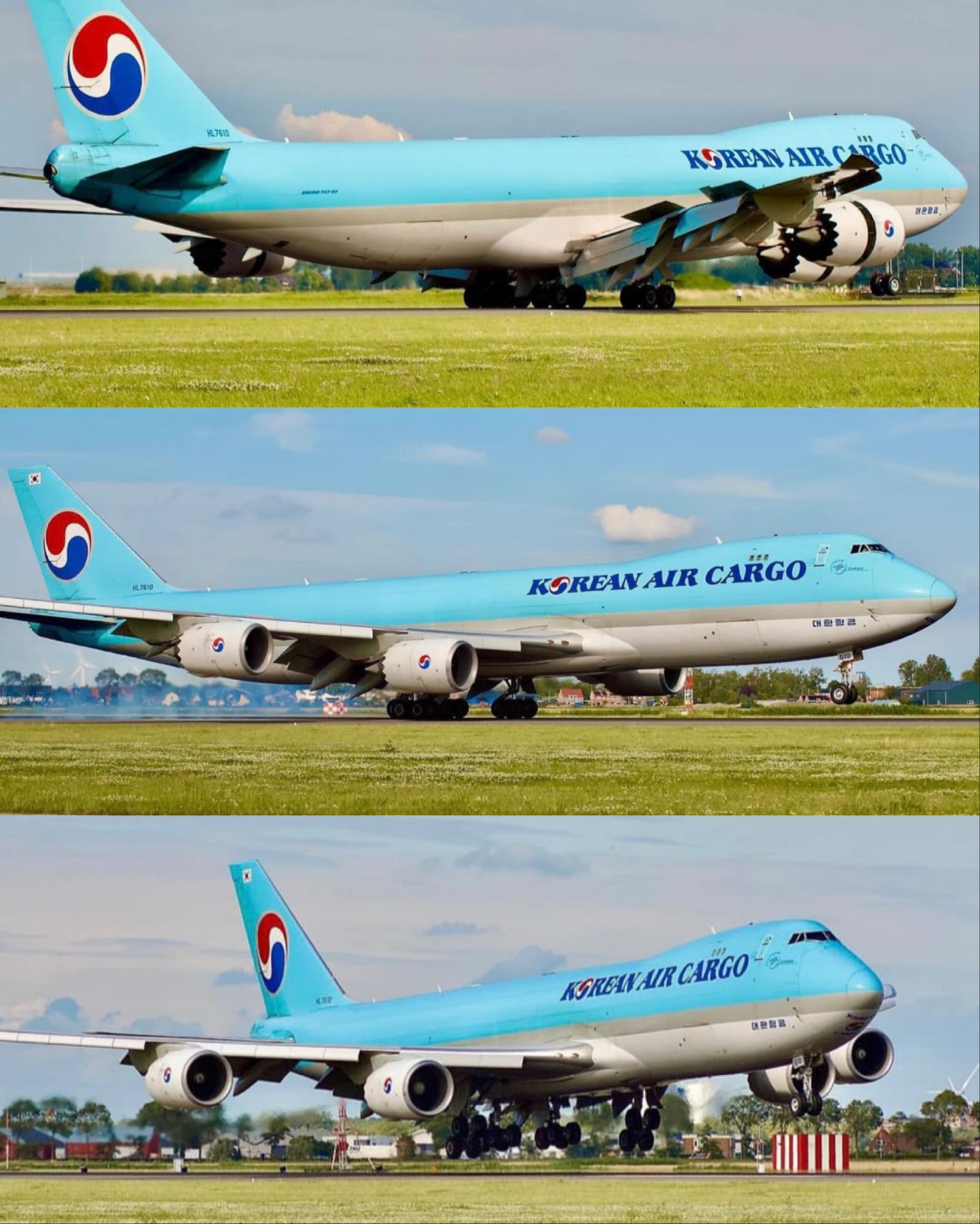 Korean Air Boeing 747-8F freighter aircraft specs