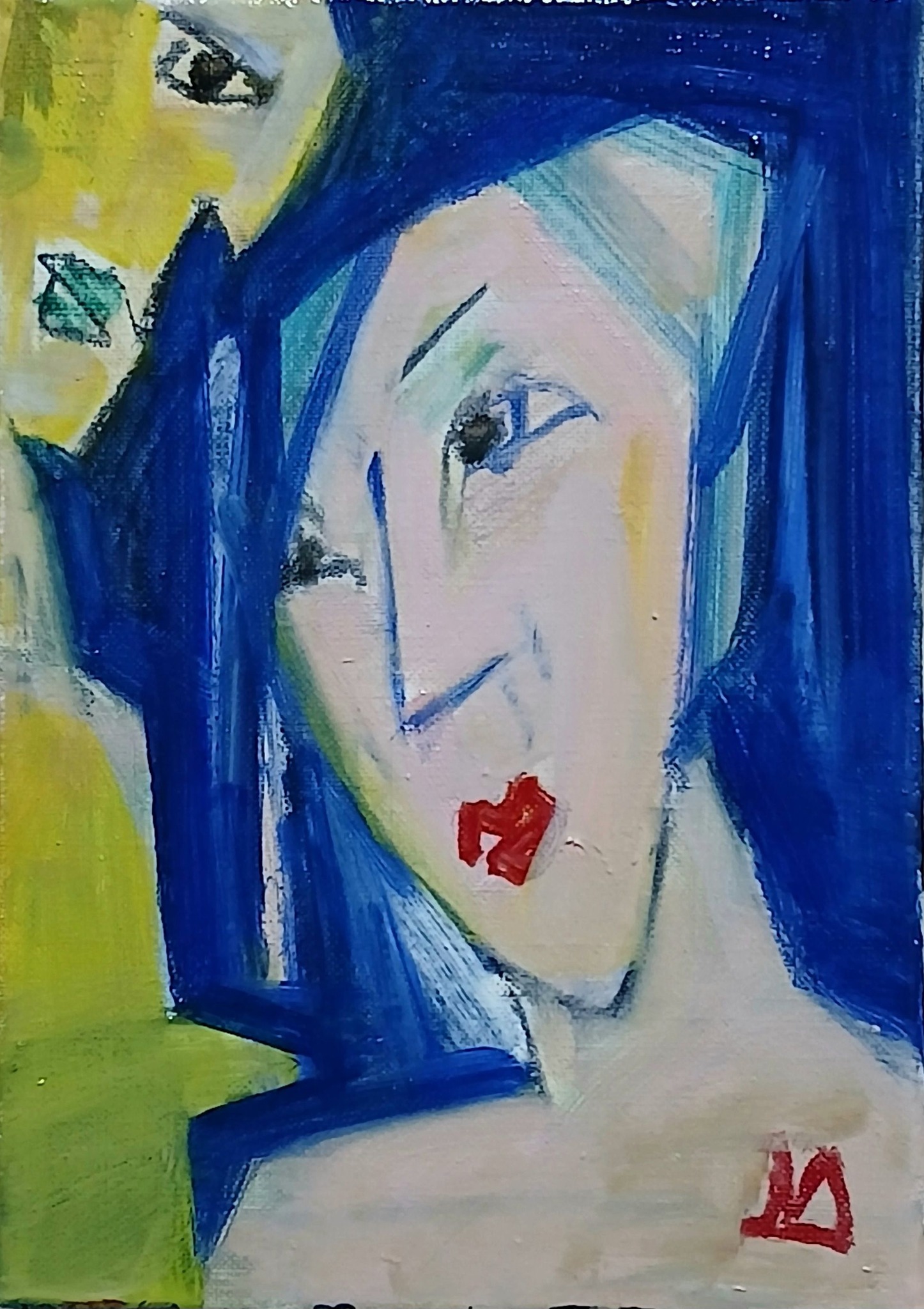 顔シリーズ ｢女と男｣ SM Oilpainting SEP 09 2026