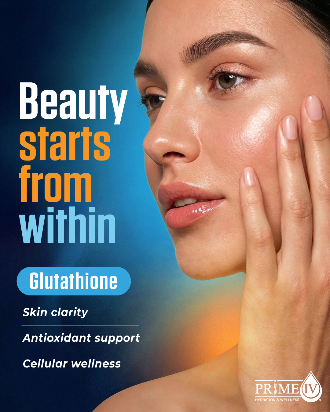 Glutathione for skin clarity and wellness
