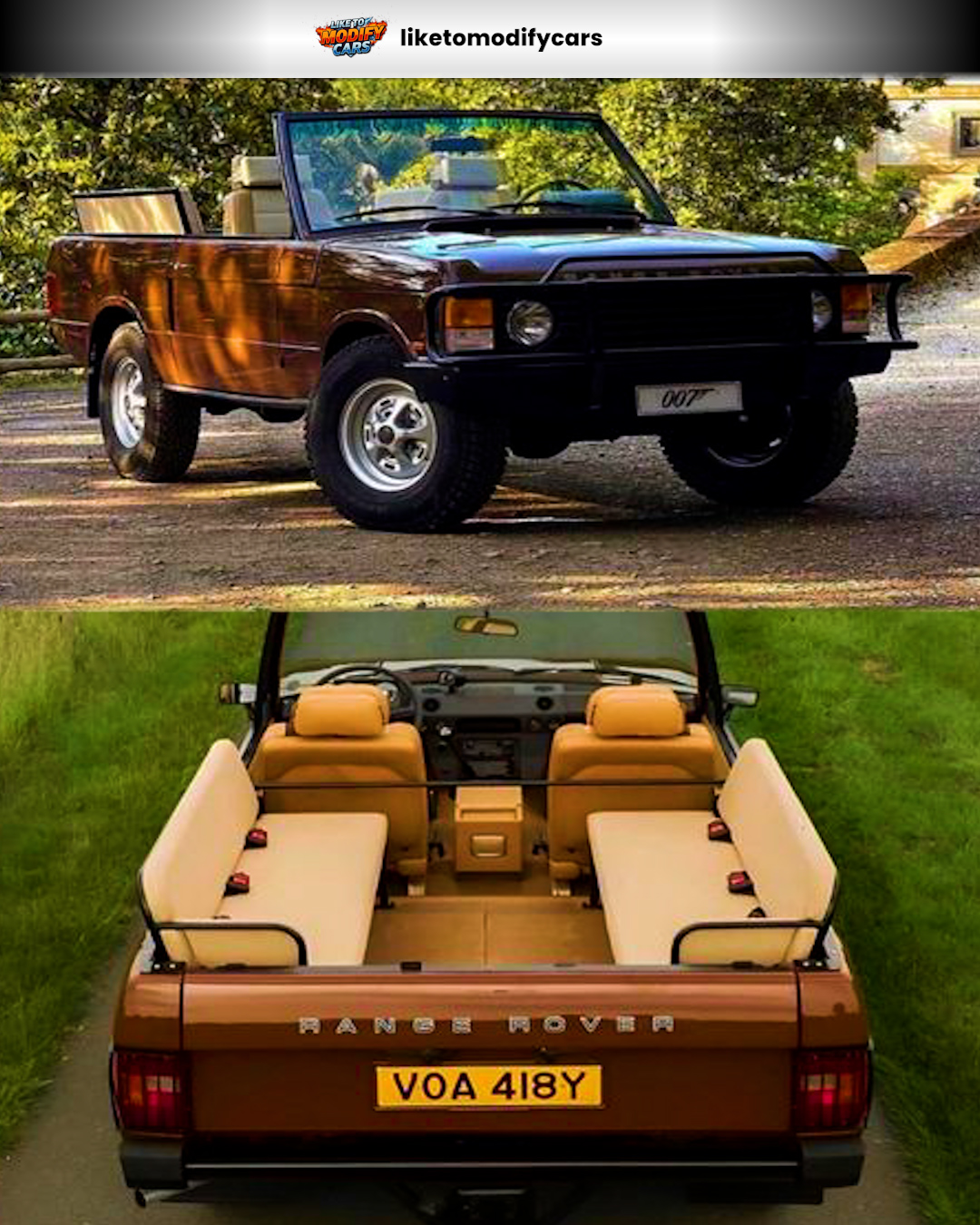 Liketomodifycars - The Range Rover Classic Convertible is a limited ...