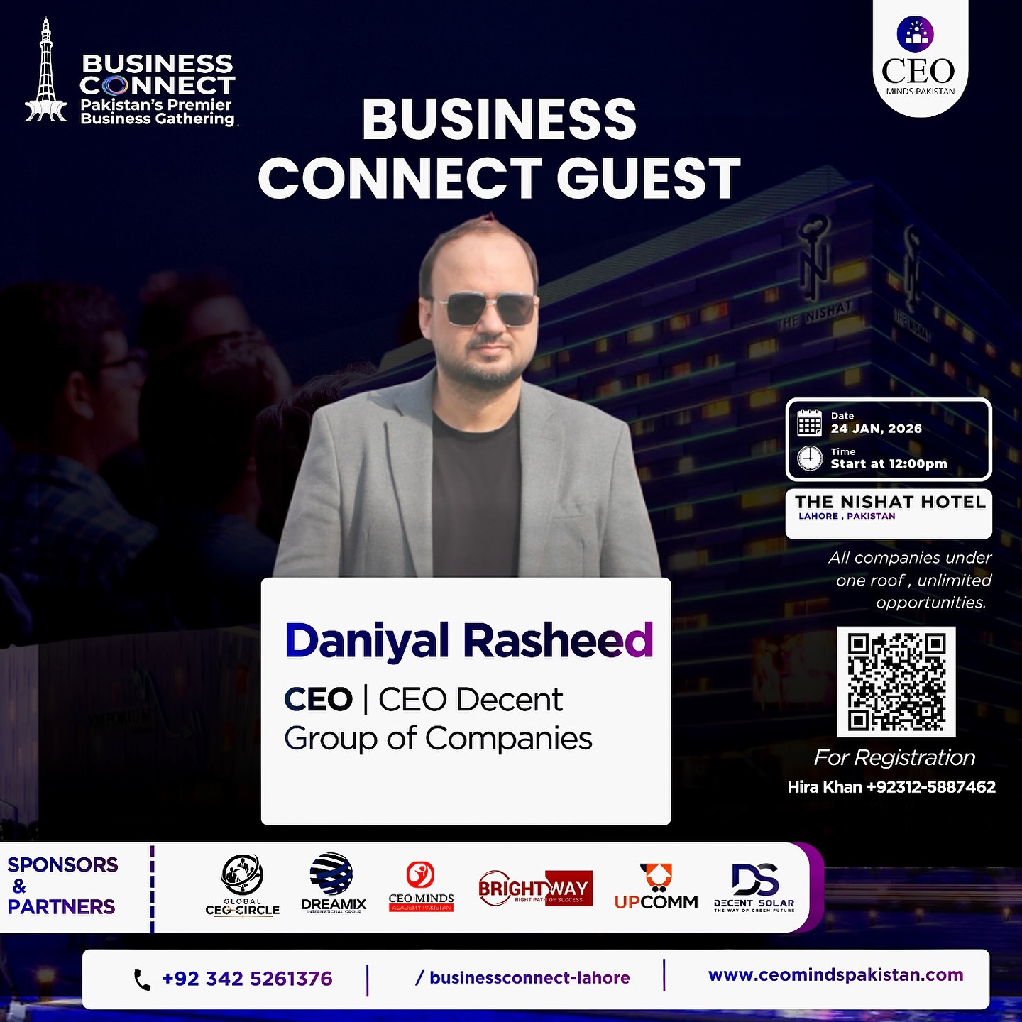 CEO - 🎖Business Connect Guest Announcement We are pleased to welcome Mr ...