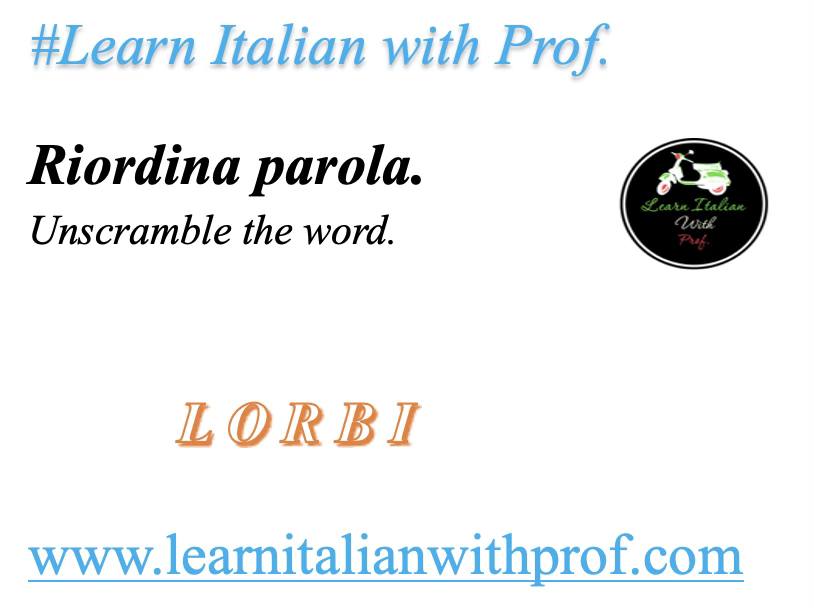 Daily Italian Words - Learn Italian Words & Phrases With Us! | Let's ...