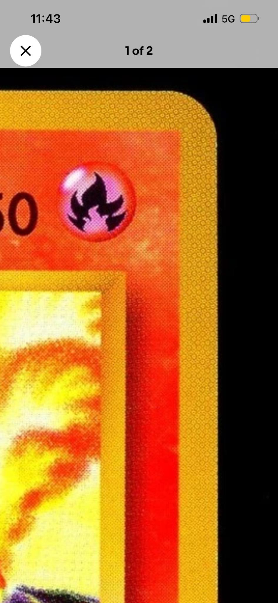 gold fire energy pokemon card - 230/197 - Obsidian Flames - Hyper Rare Infernape V X card for