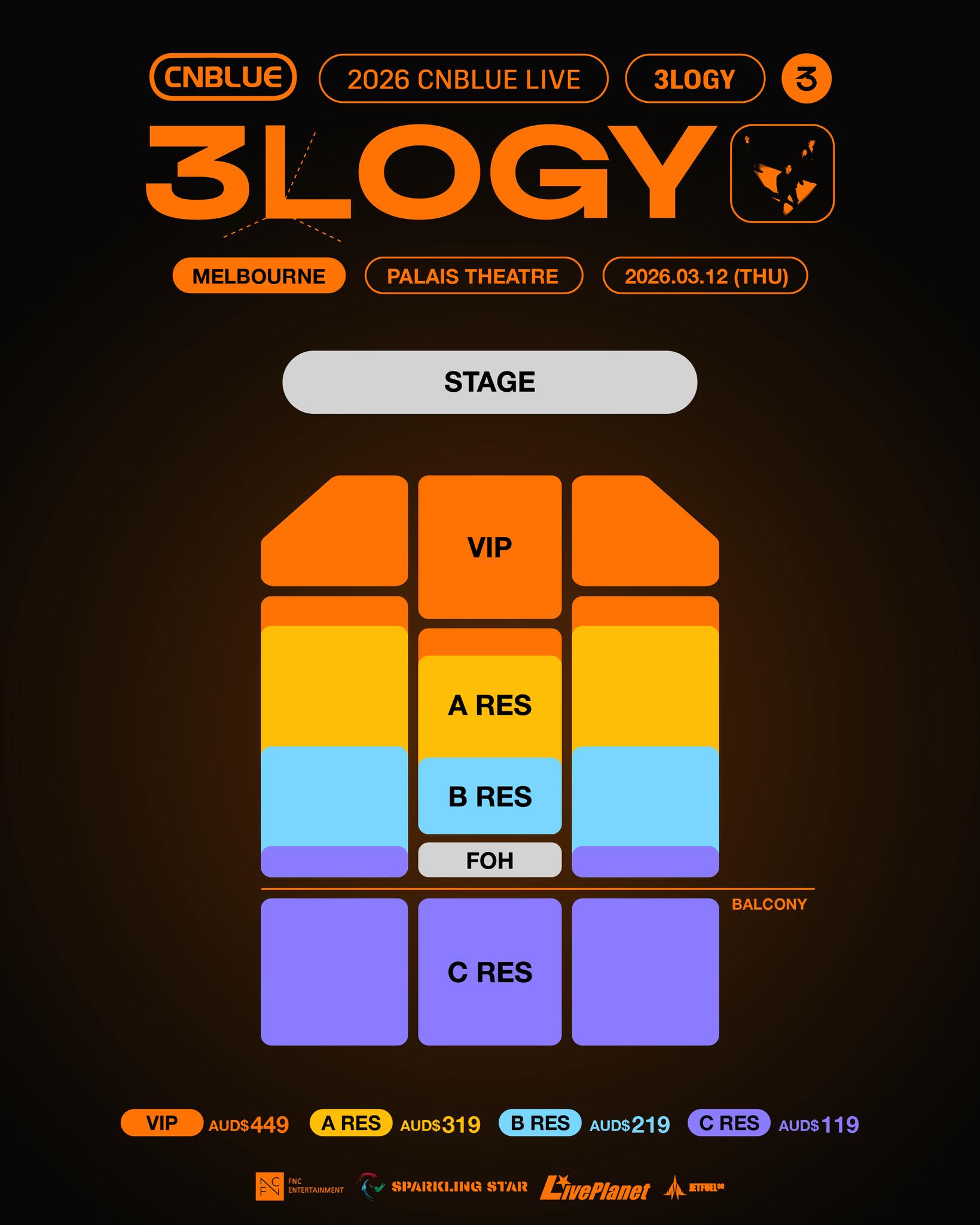 CNBLUE 3LOGY Europa アイドル