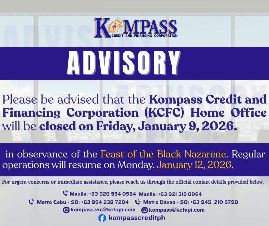 Kompass Credit and Financing Corporation | Manila