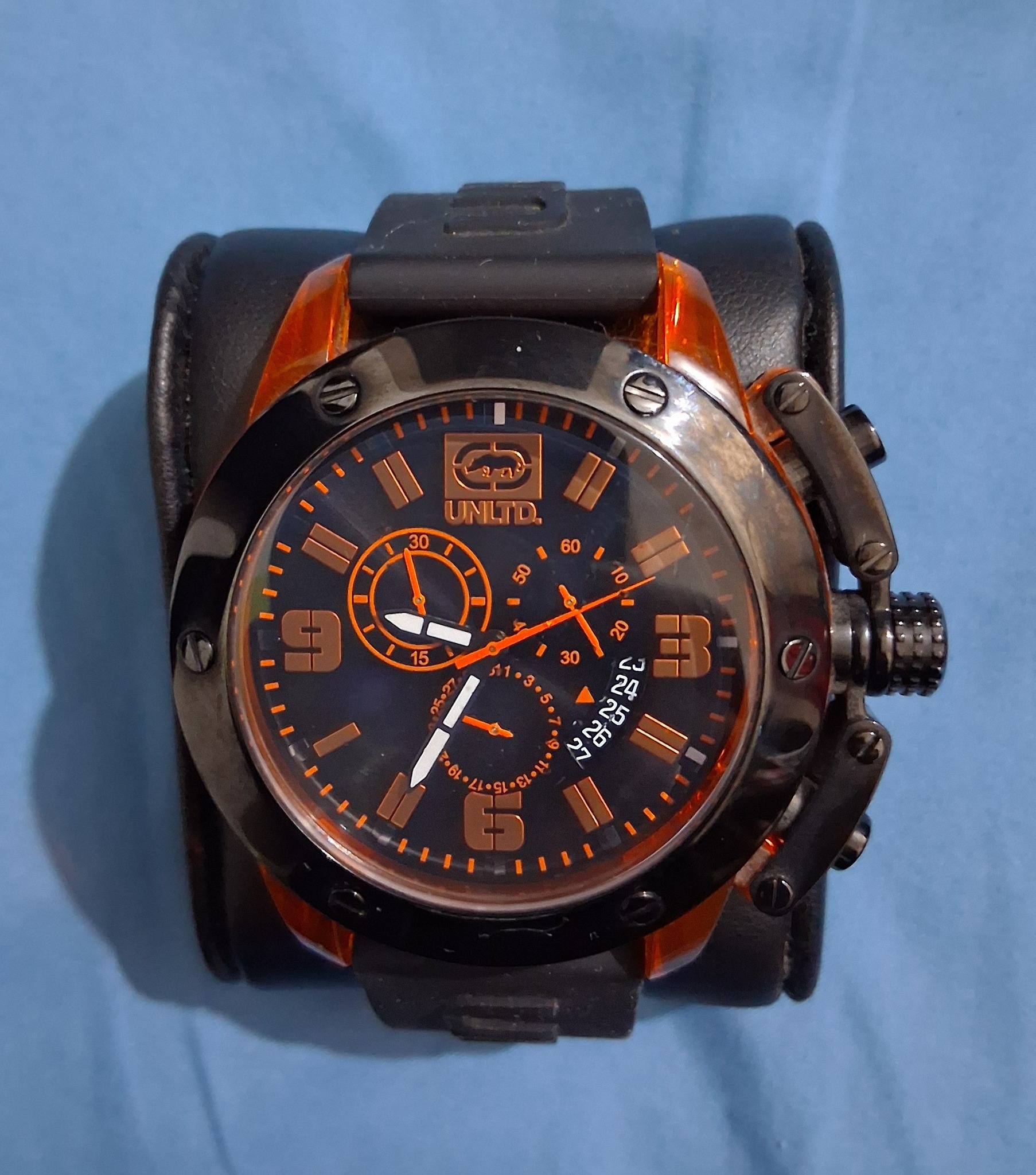 MARC ECKO Watch for Men 14kd UNLTD E16082G1 No.00-829-1972 