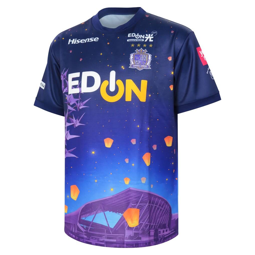J1 🇯🇵 サンフレッチェ広島2025 ピースマッチコンフィットTシャツ