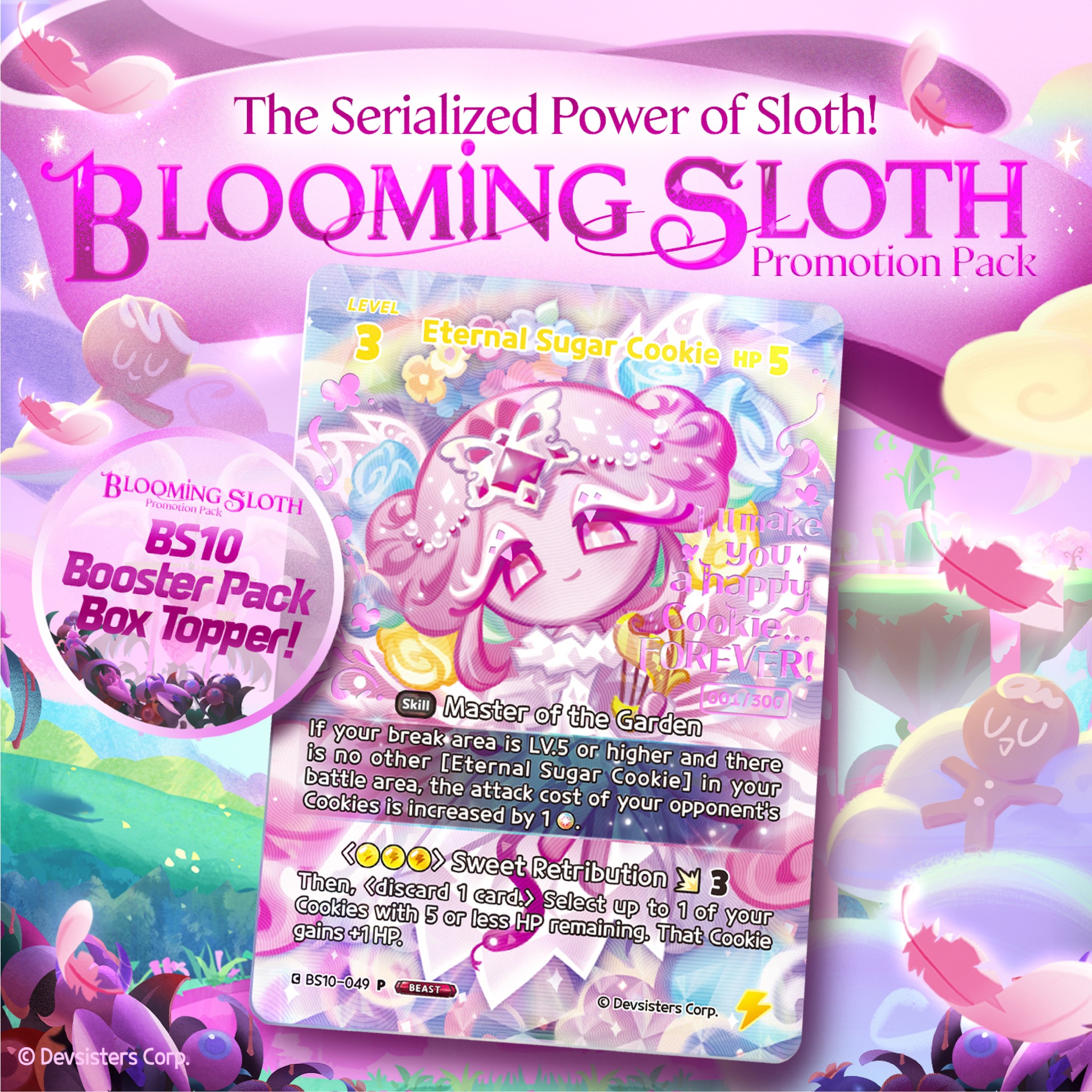 The Serialized Power of Sloth!? BS10 Booster Pack Box Topper 