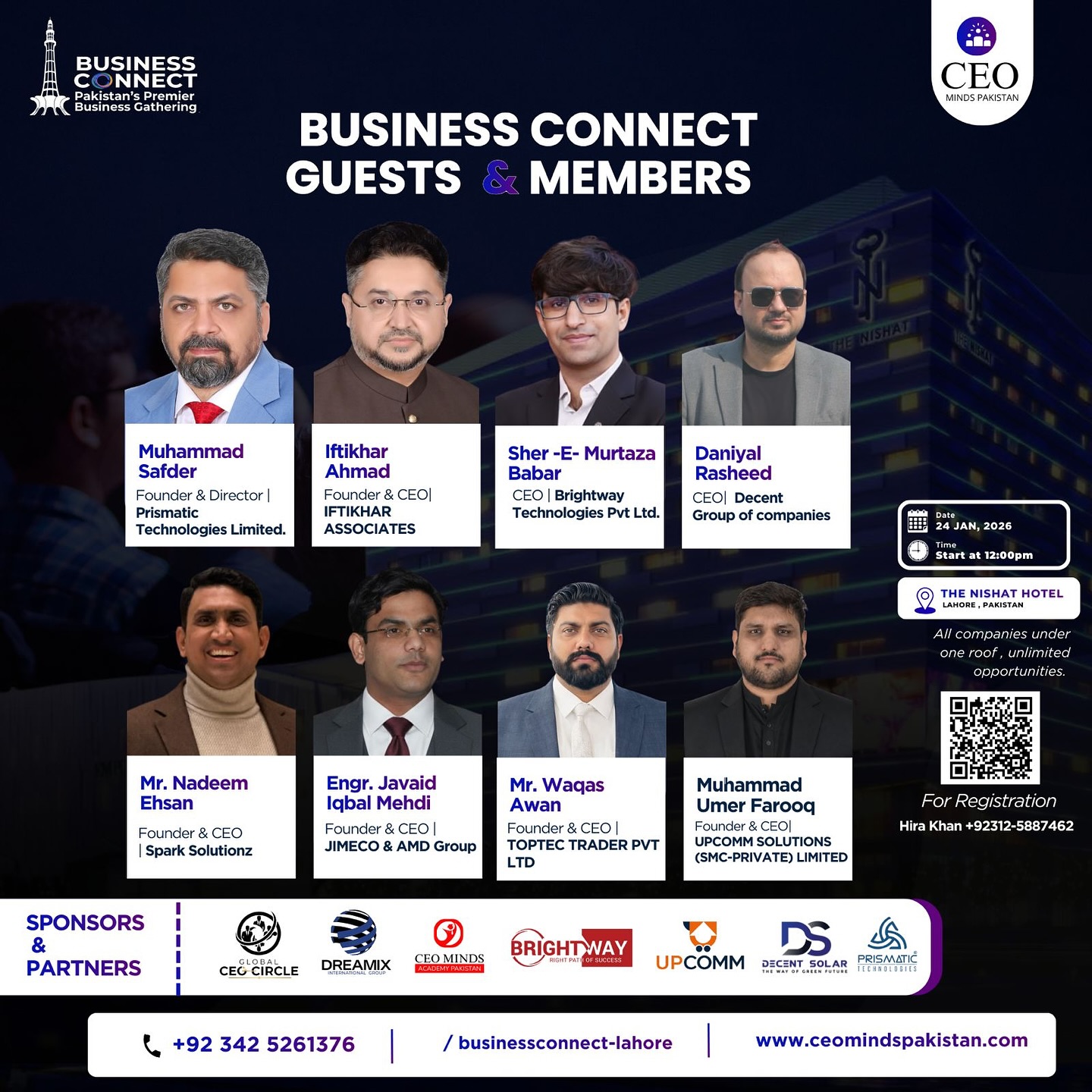 CEO - Guests & Members Spotlight We are proud to present a ...