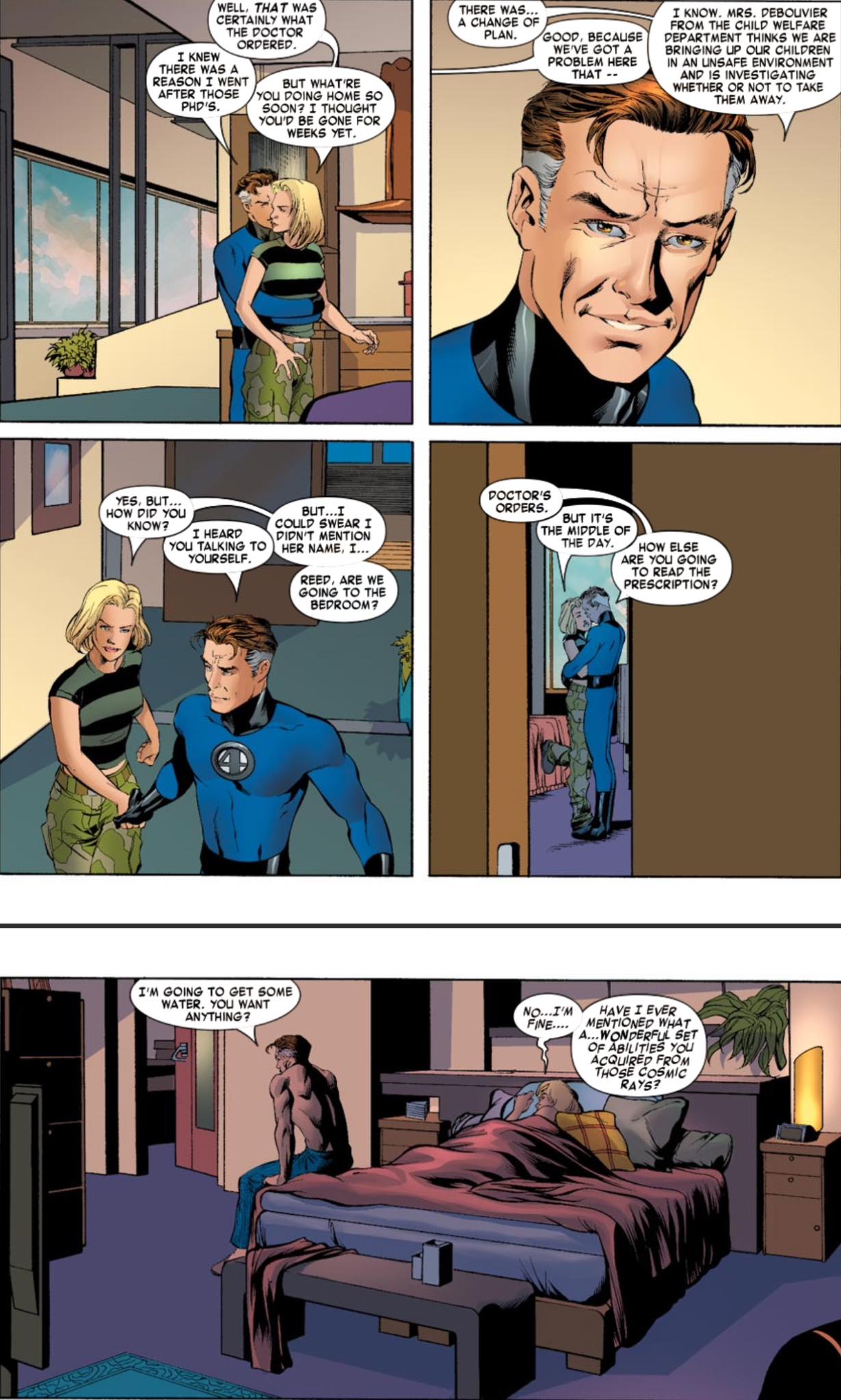 Infinite - Reed exploits his own abilities 😂😂 Comic - Fantastic four ...