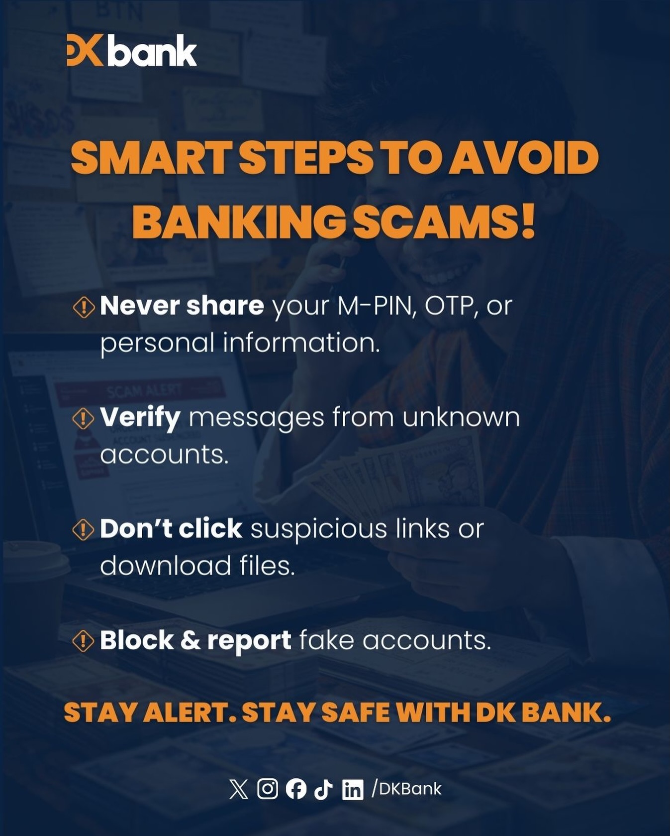 DK Bank - Scammers are getting smarter, but so can you.... | Facebook
