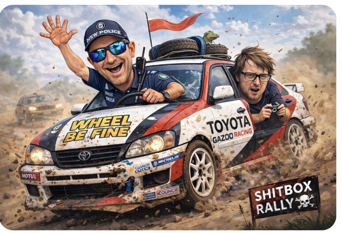 Wheel Be Fine - Shitbox Rally Spring 2026