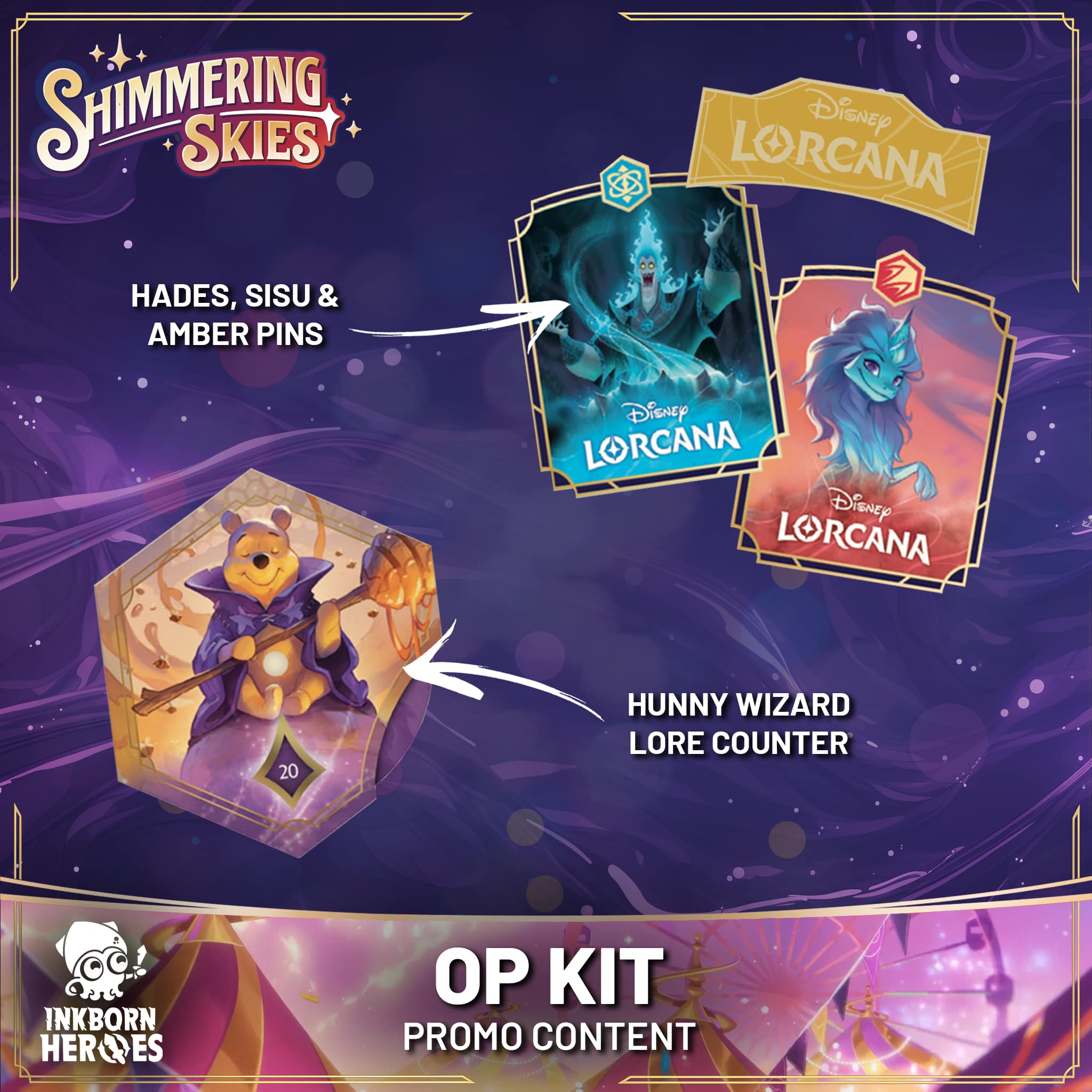 Disney Lorcana Shimmering Skies 2箱セット Disney Lorcana