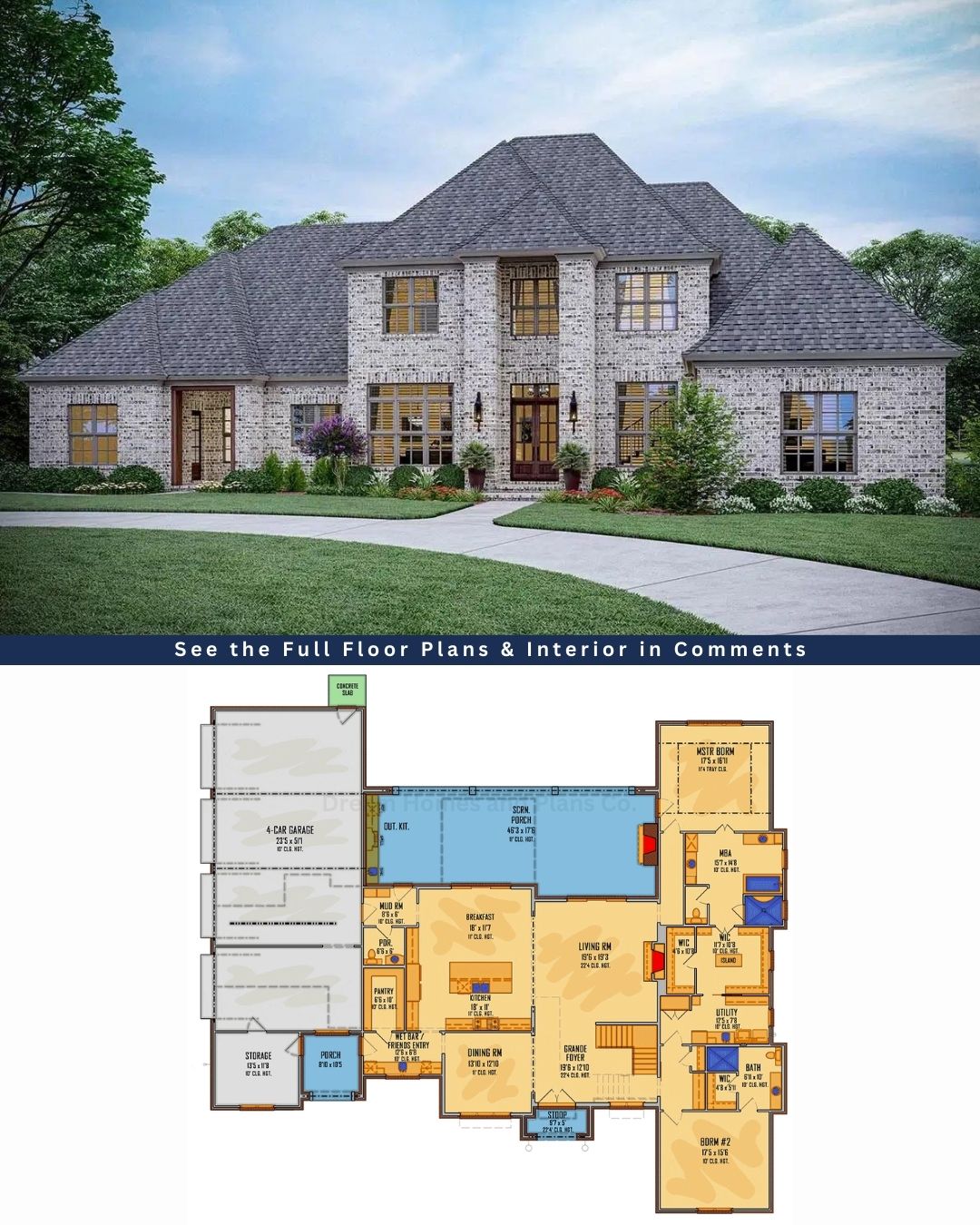 Dream - Check out this unique Exclusive 2-Story New Traditional House ...