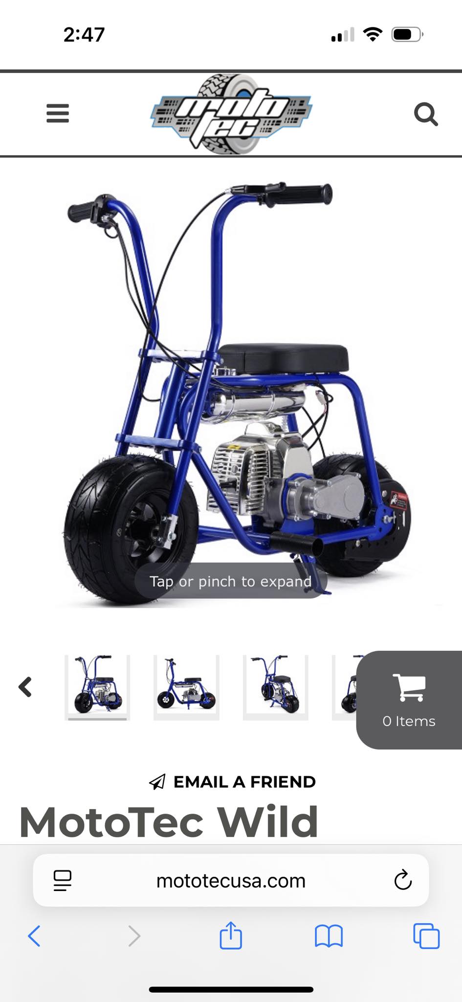 Is a 49cc sticker effective on a 212cc minibike?