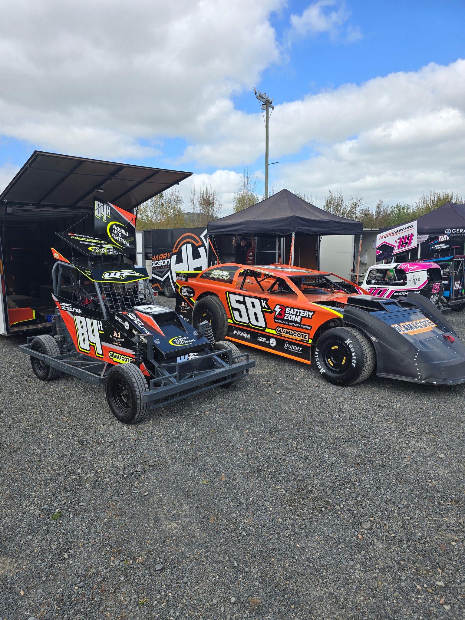 Wade - Huntly Speedway for practice tonight. Shake down for the super ...